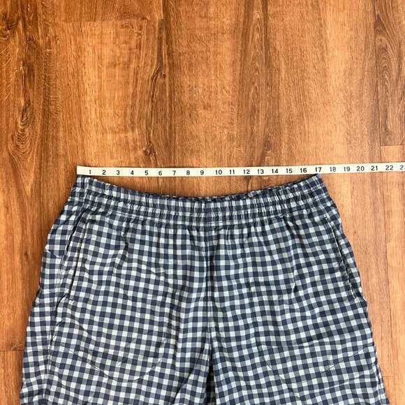 Relwen Blue Gingham Air-Stretch Hybrid Windshort Trunks Sz XL - Picture 4 of 13